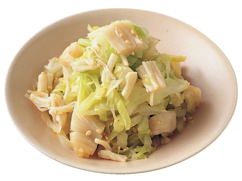 「キャベツとホタテの簡単サラダ」レシピ／ワタナベマキさん
