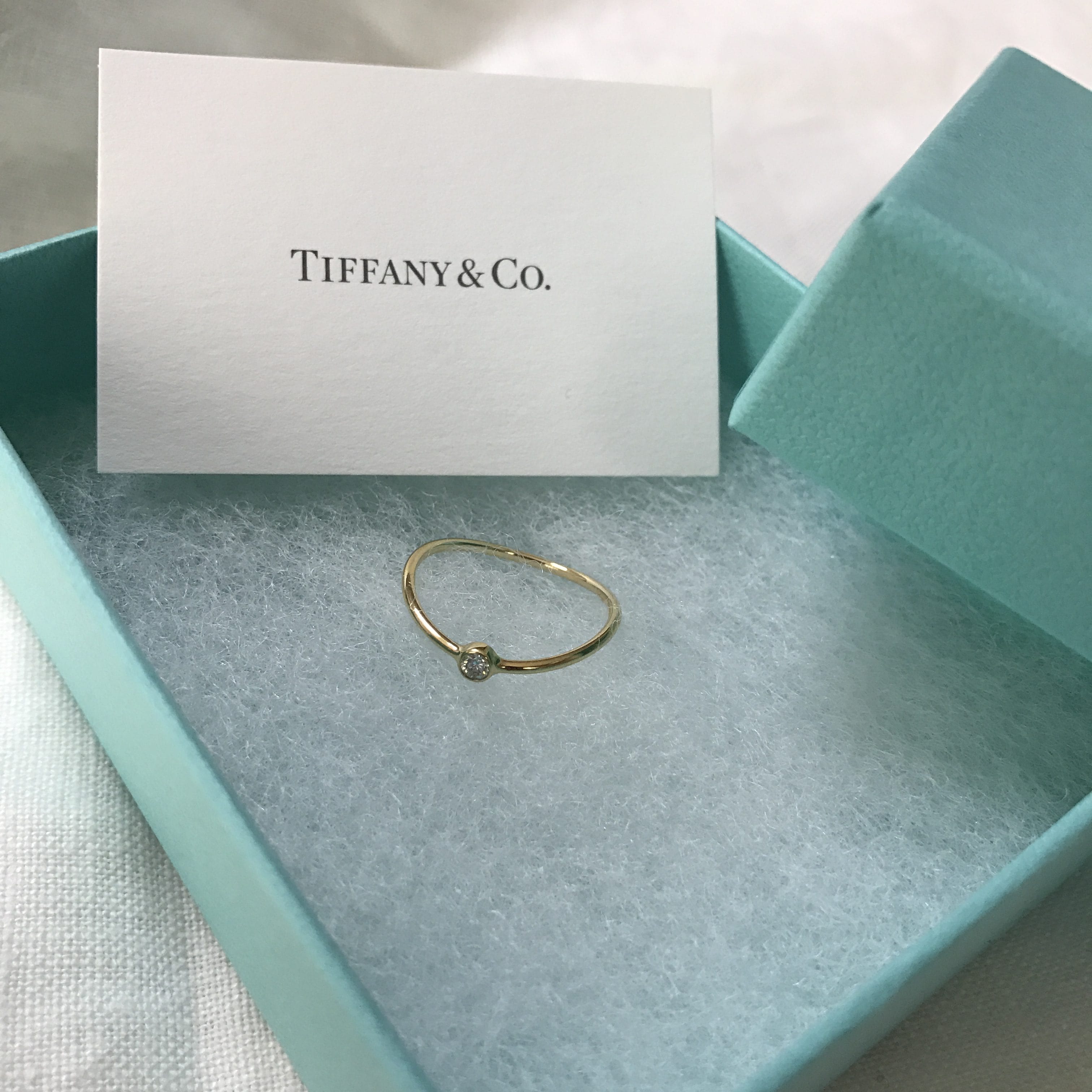 Tiffany Diamond Ring。 | LEE