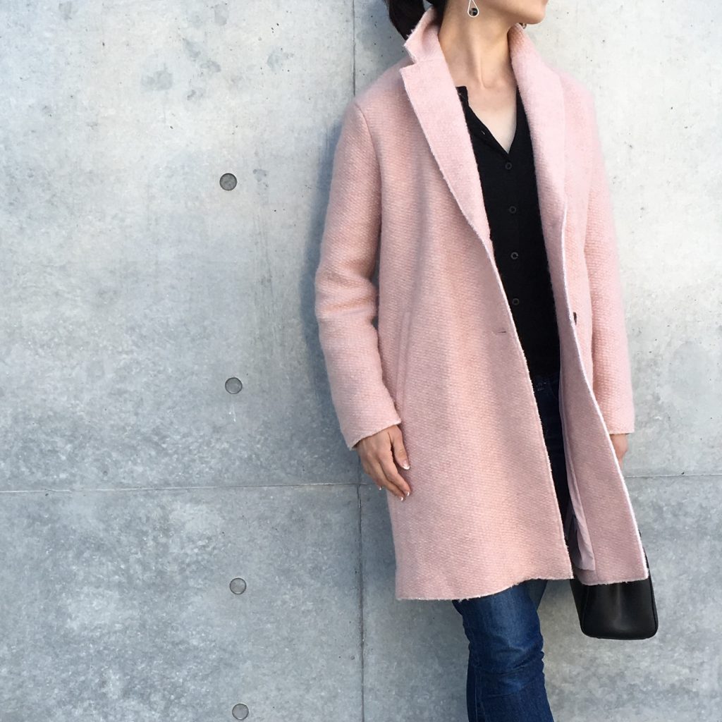 Zara ピンクのコート Lee