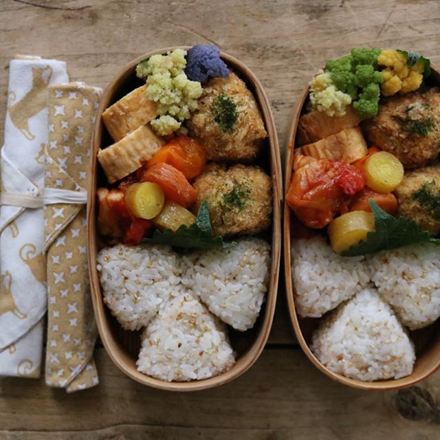 Mon 6 Feb 17 小雨 今日のお弁当 玉子焼き やっと揚げれたコロッケ チキントマト煮 カリフラワーと人参のグラッセ 胡麻かつおむすび お弁当 Bento Obento Sensdemasaki 雅姫弁 Leeスターズ モデルズ Lee