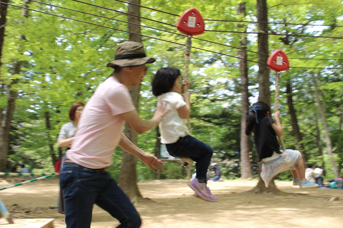 芝桜だけじゃない 秩父 羊山公園のアスレチックで遊んできた Lee