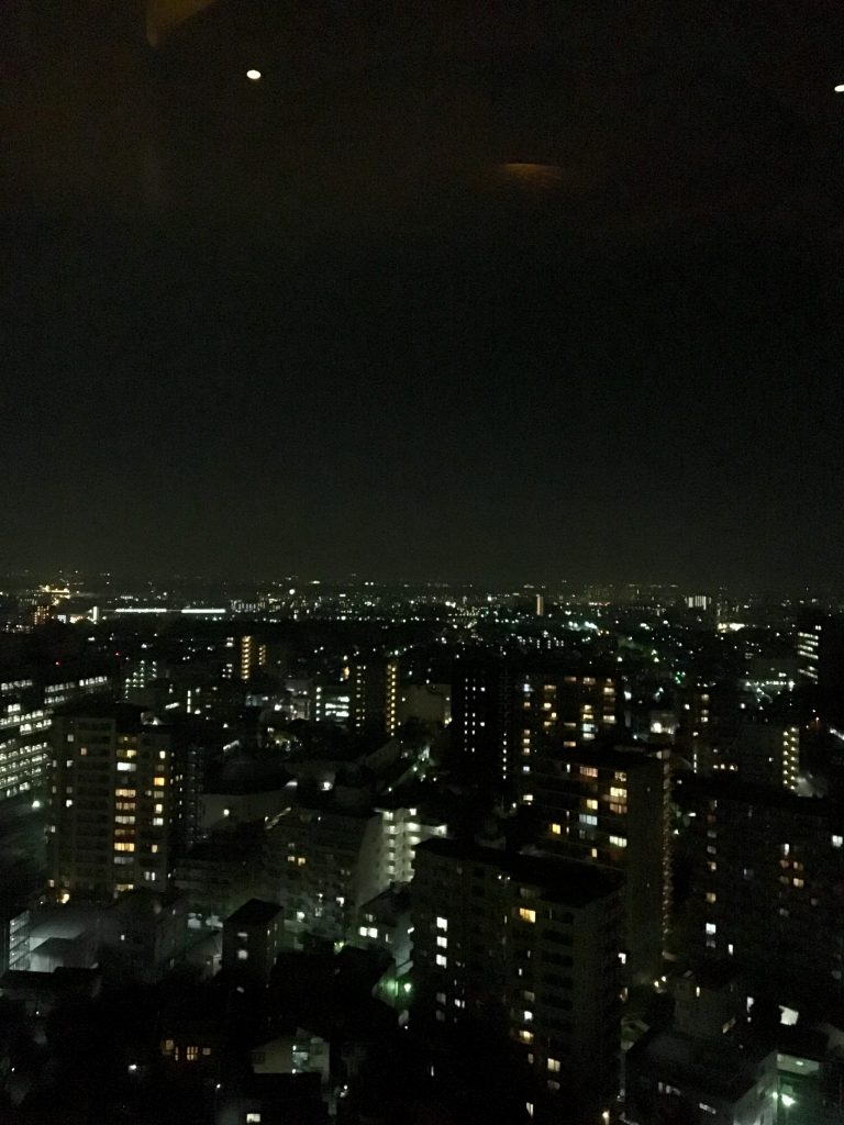 浦和の街を見下ろす夜景