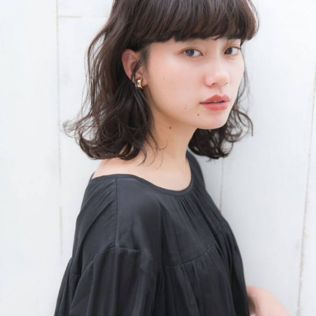 日光 ソート デザート 髪型 ミディアム 30 代 黒髪 デモンストレーション 襟 音声