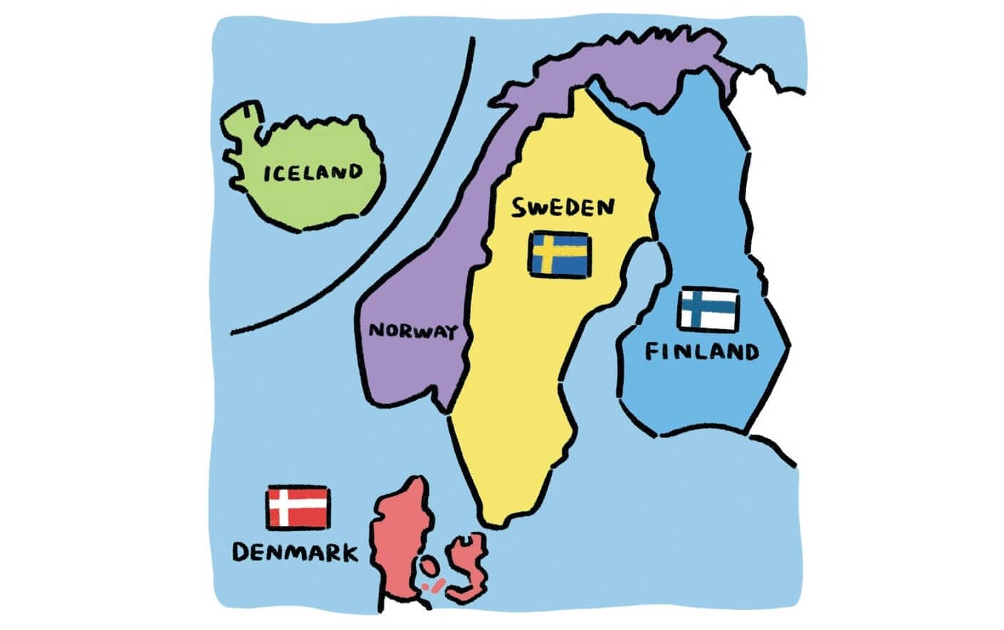 北欧 とひとくくりにしてしまうけれど 教えて デンマーク スウェーデン フィンランドのこと Lee