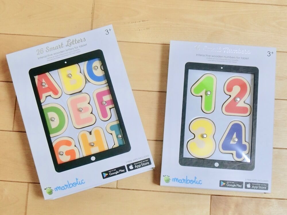 タブレットで遊びながらアルファベットと数字を覚える マルボティック の知育玩具 Lee
