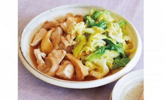鶏むね肉とキャベツの治部煮風 レシピ 重信初江さん Lee
