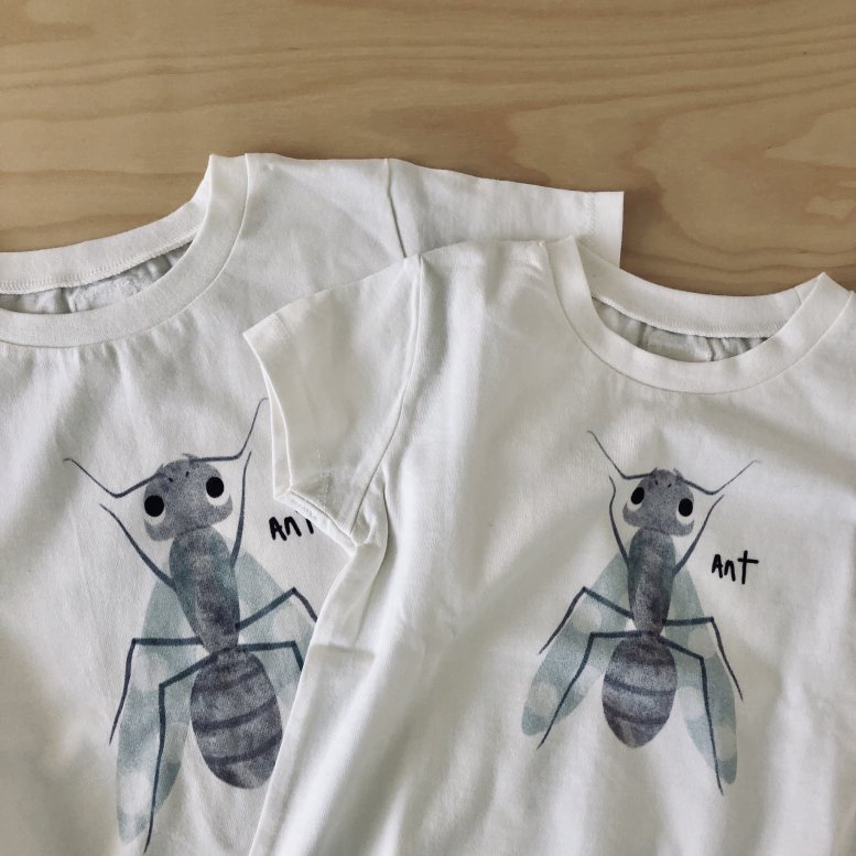香川照之さんプロデュースの子供服ブランド Insect Collection のtシャツ Lee