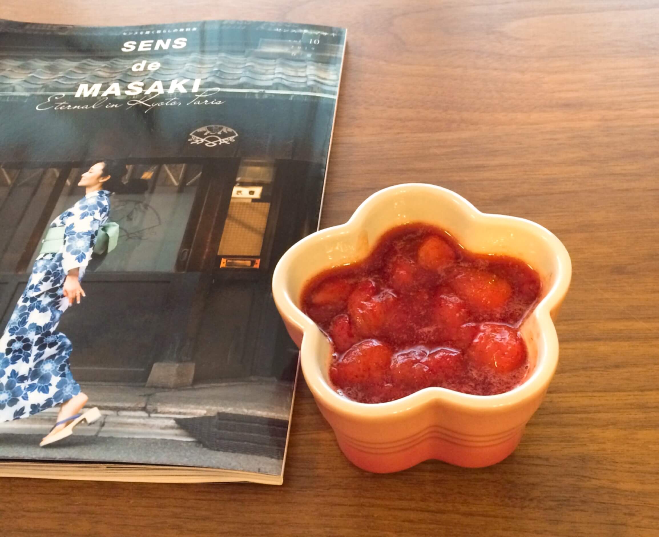 いちごと干し杏のジャムが絶品 Sens De Masaki Vol 10 のレシピ Lee