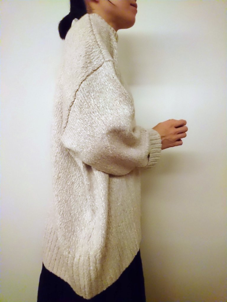 H&M オーバーサイズハイネックセーター | LEE
