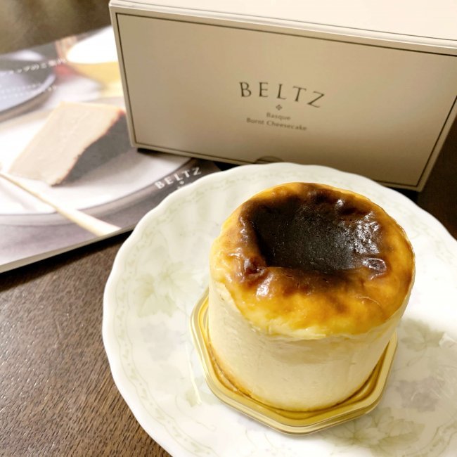 渋谷駅で発見 Beltz のバスクチーズケーキ Lee