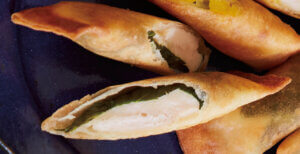 「ささ身とバジル、チーズの春巻き」レシピ／近藤幸子さん