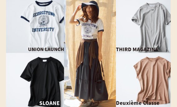 蛯原友里さん Tシャツ の可能性は無限大です Lee