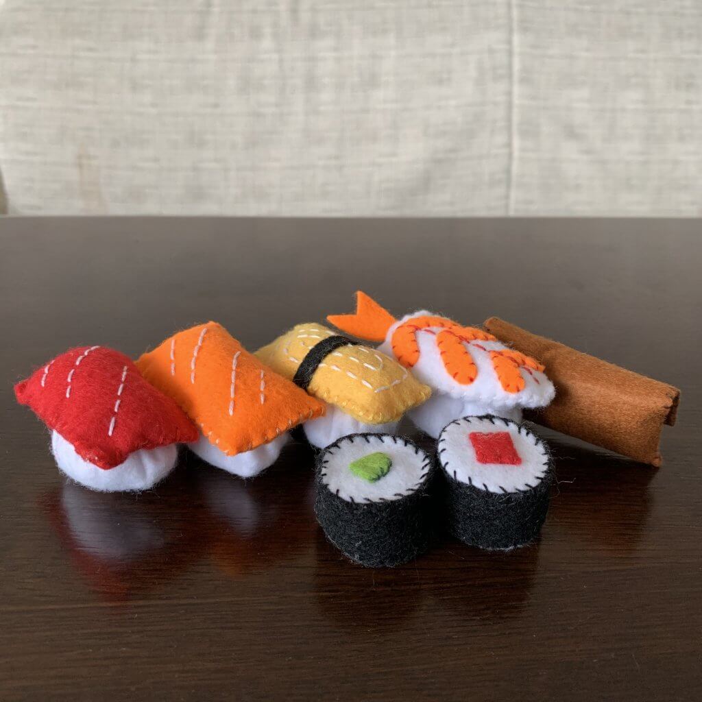 フェルトで簡単！お寿司を手づくり！【ハンドメイド】 | LEE