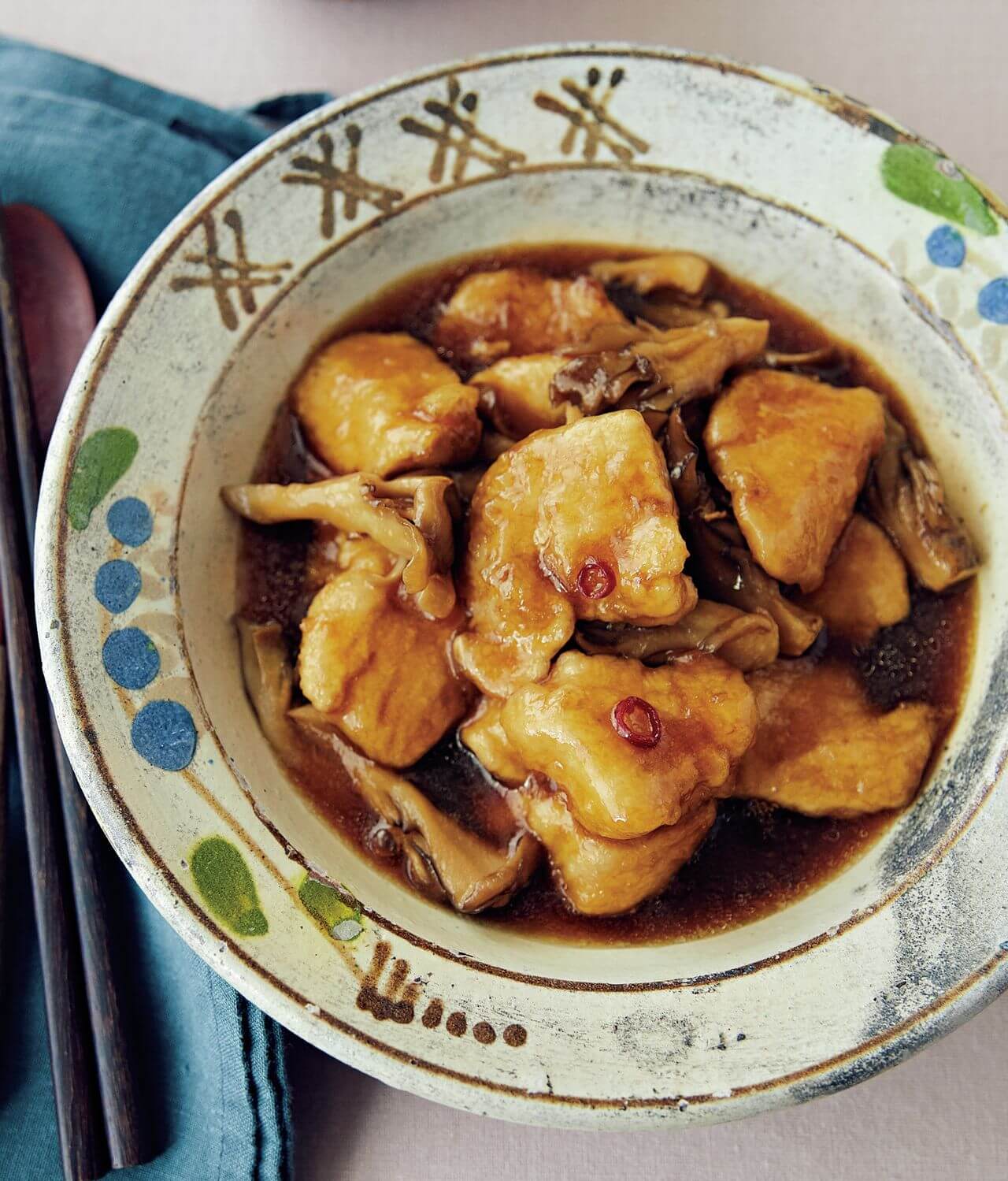 フライパンひとつ 鶏むねときのこのオランダ煮 レシピ 市瀬悦子さん Lee