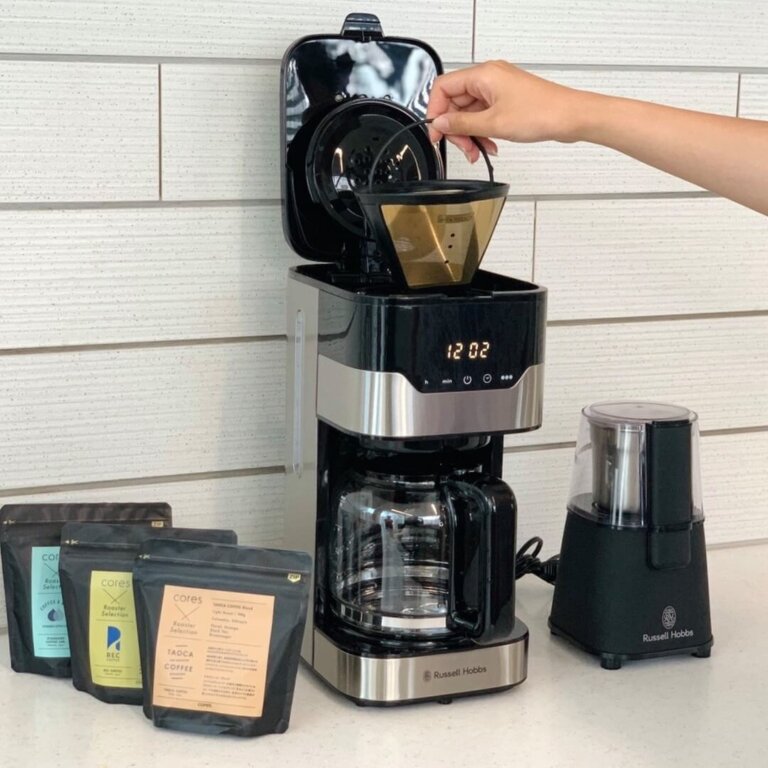 Russell Hobbsのコーヒーメーカーでコーヒーの飲み比べ！ LEE