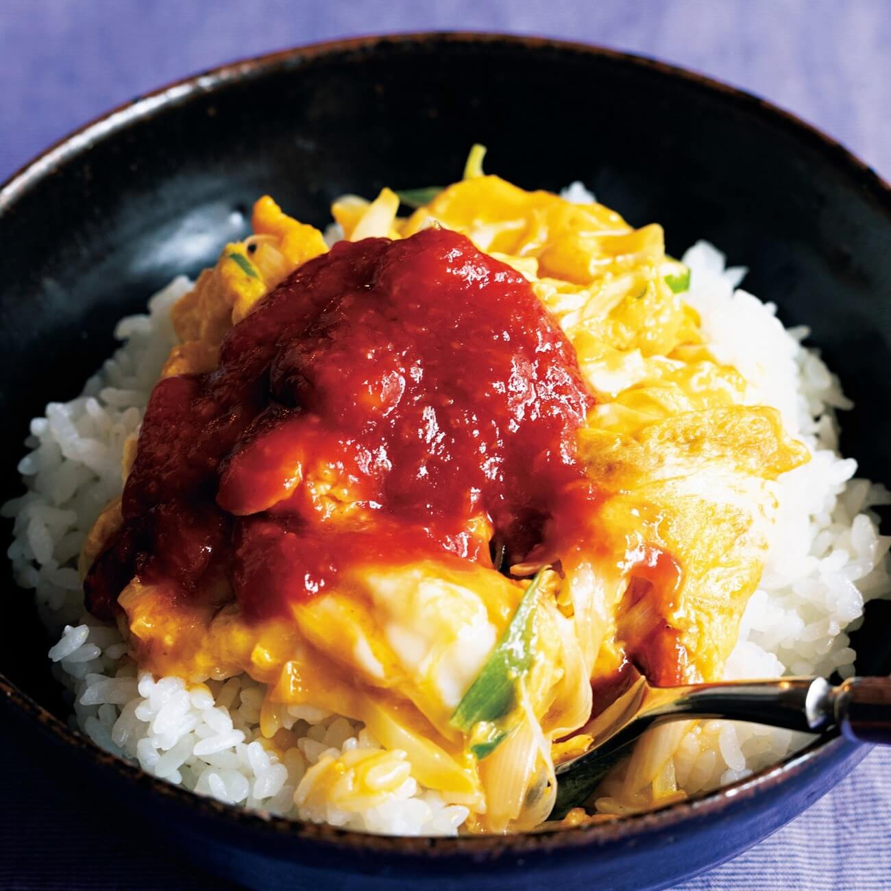 天津飯風ケチャップあん丼 レシピ 堤 人美さん Lee