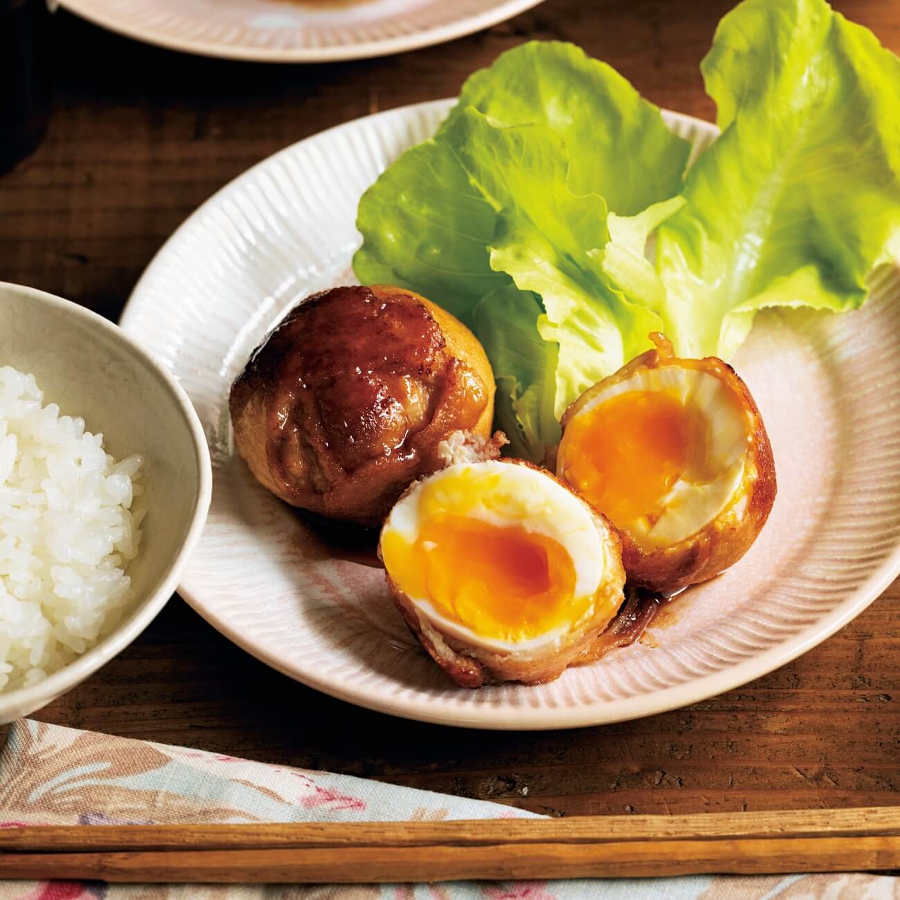 【豚肉で巻くだけ】「肉巻き半熟卵」レシピ／堤 人美さん