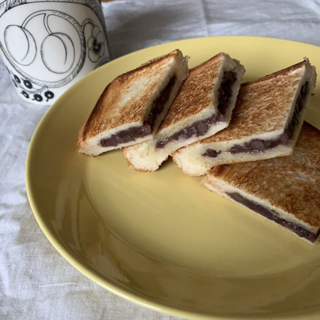 餡子修行中 】 あんバターが食べたくて… | LEE