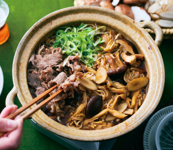 牛肉ときのこのシチュー レシピ