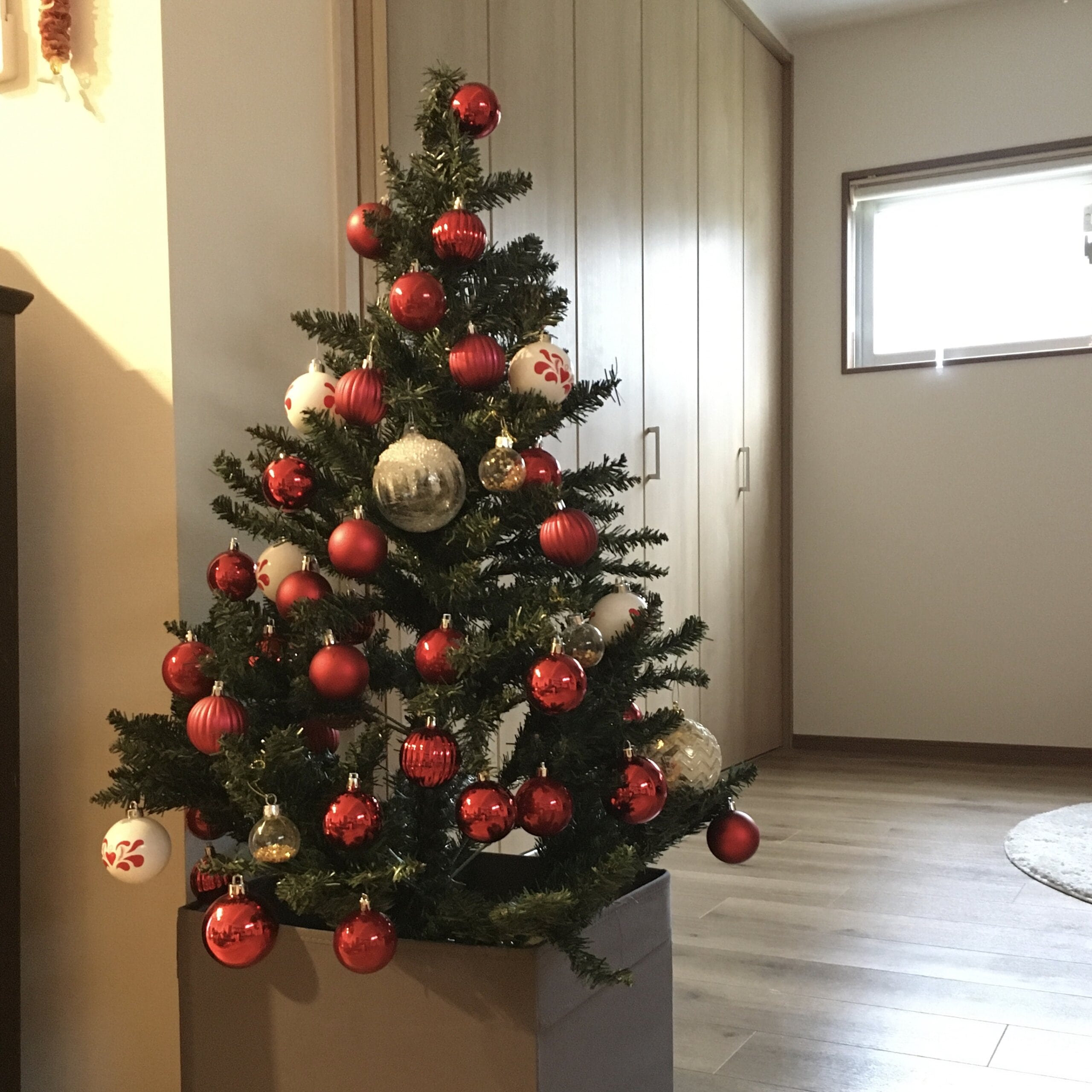 クリスマスツリー　木　ツリー　飾り　Christmas　　ニトリ　イケア