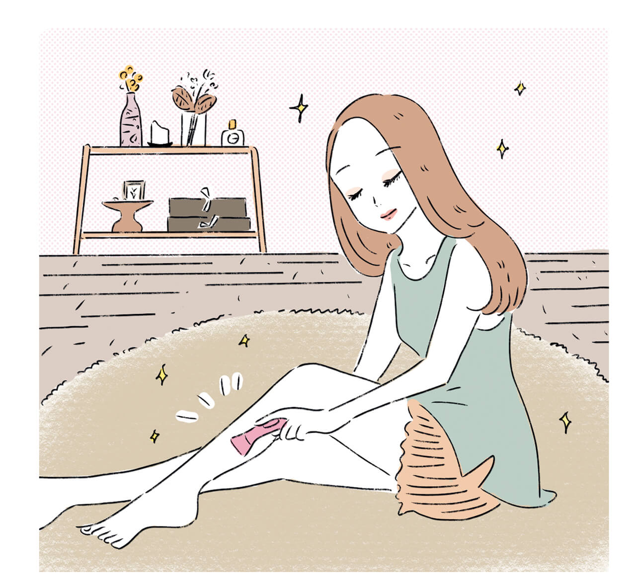 電気シェーバーでムダ毛ケア