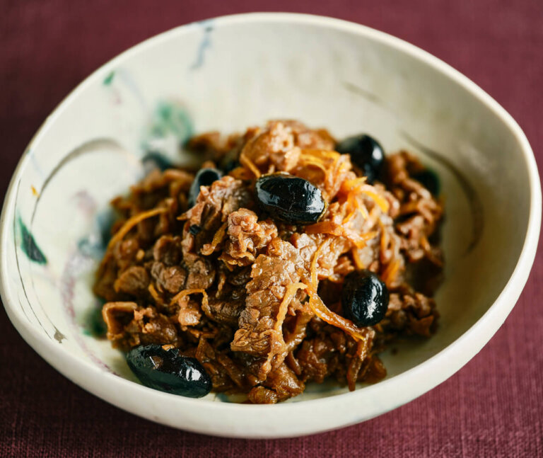 黒豆と牛肉のブリトーのレシピ