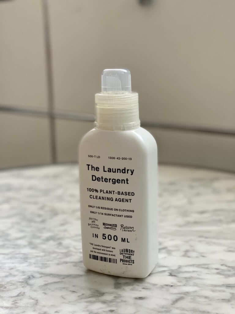 the laundry detergent