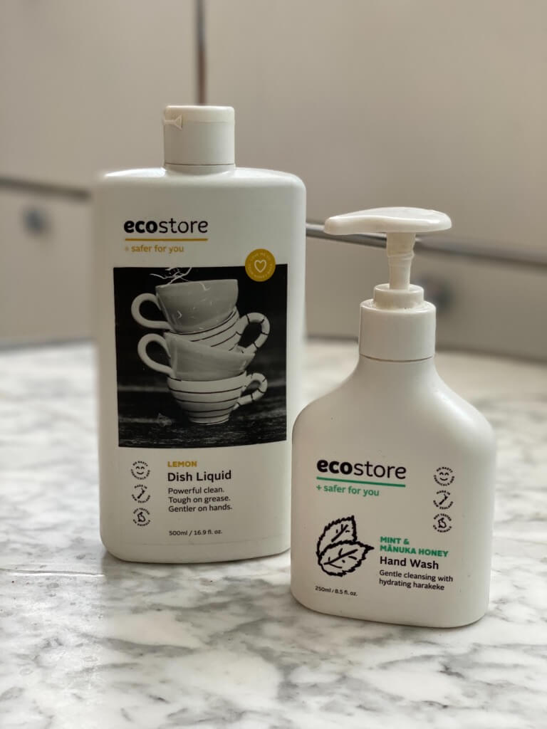 eco storeの食器洗剤とハンドソープ