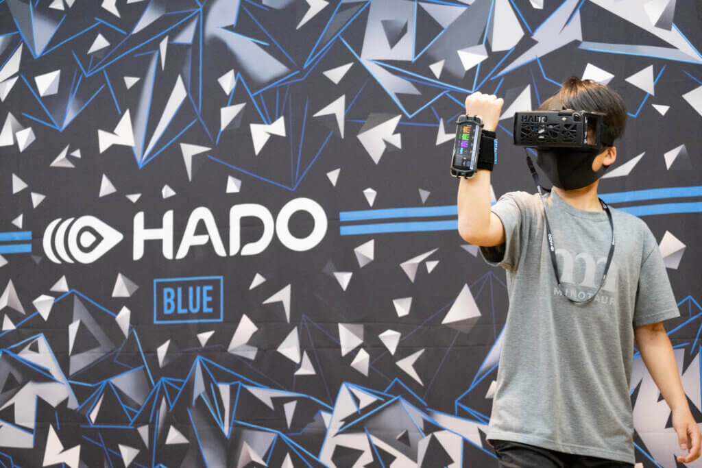 HADO　VR体験　テクノスポーツ画像
