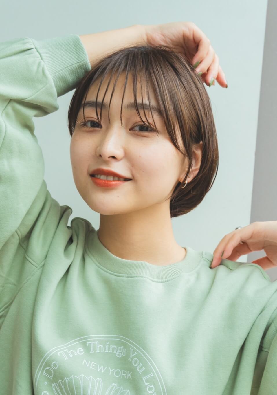 大人の新ショートヘアは、ショートだけどボブっぽい「ミニショートボブ」！ LEE