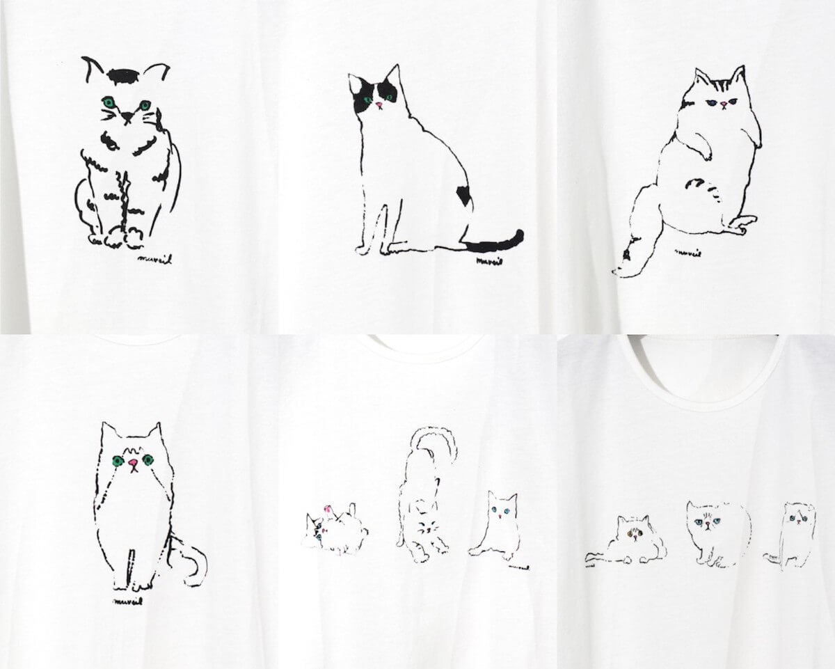 パリゴ ミュベール 尾道のネコが描かれた限定tシャツが可愛い Lee