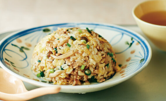 「鶏ひき肉のみそチャーハン」レシピ／小林まさみさん