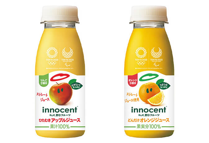 どんだけオレンジジュース・ ひたむきアップルジュース／イノセント