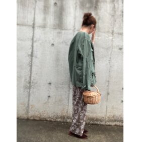 部屋着兼ワンマイル服をしまむらで Lee