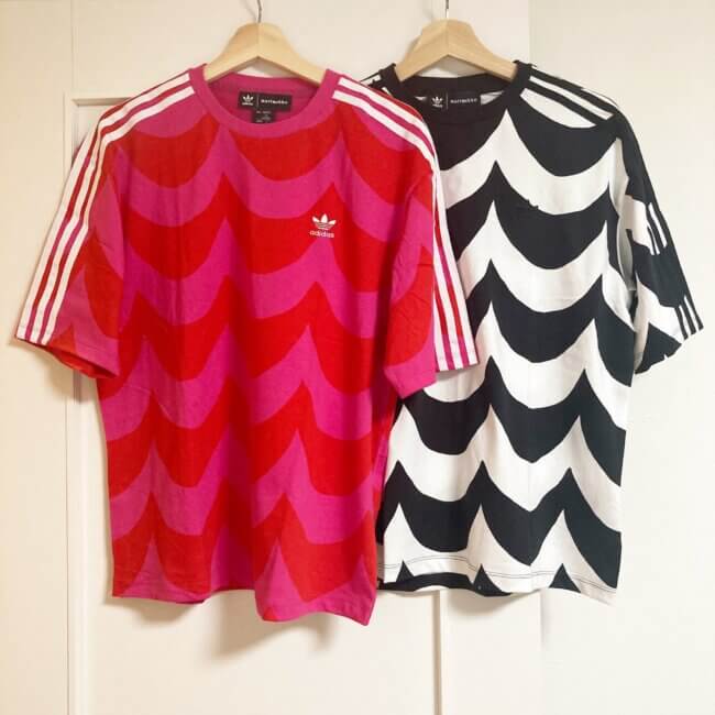 【adidas×MarimekkoコラボTシャツ】を2人がカブり買い！【2021夏・おしゃれ上手のリアル購入品】