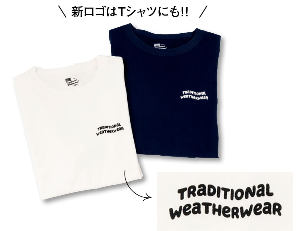 新ロゴはTシャツにも！！