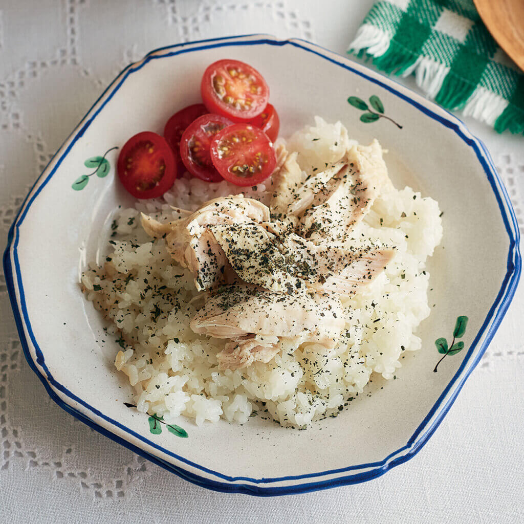 生米を使った簡単ブロッコリーライスとチキンキャセロールのレシピ