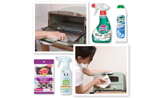 【トースター掃除をラクにする“ひと工夫”とは？】コゲつき汚れは研磨剤でオフ！