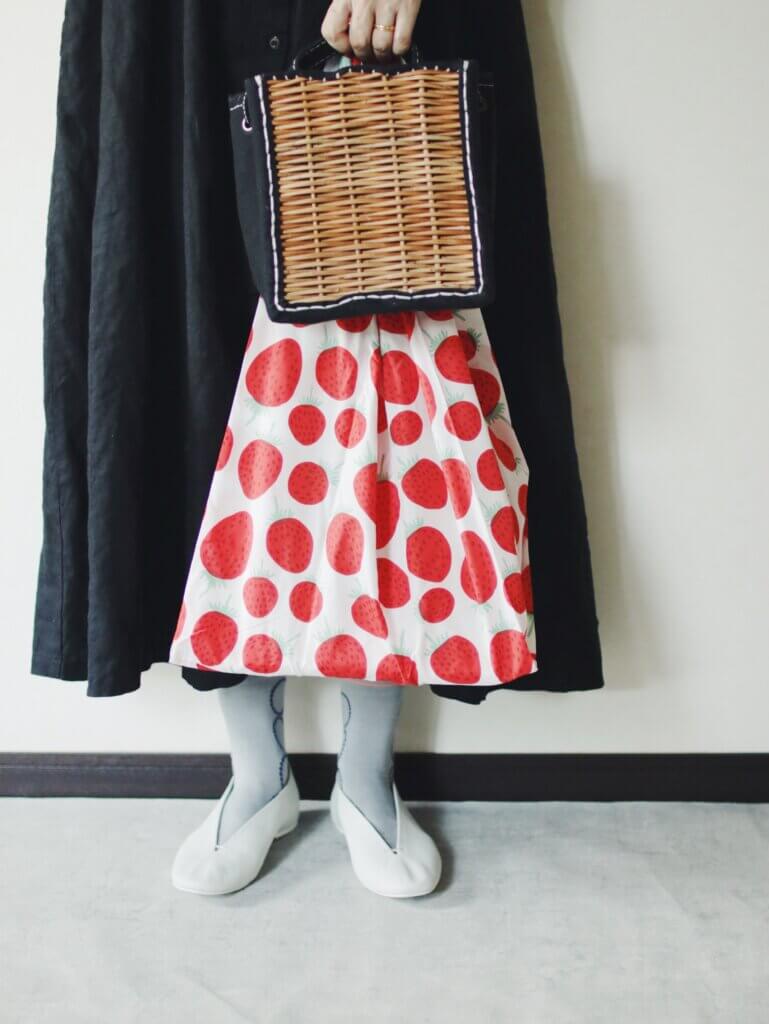 Marimekko（マリメッコ）】のいちご柄?エコバッグ | LEE