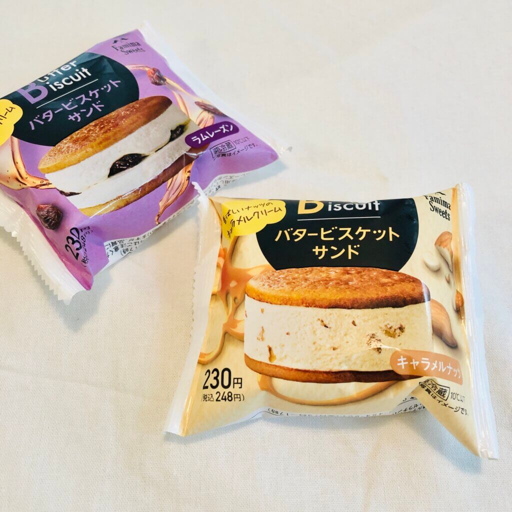 コンビニでもやっぱりバターサンドが好き Lee