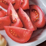 写真：冷やしトマト