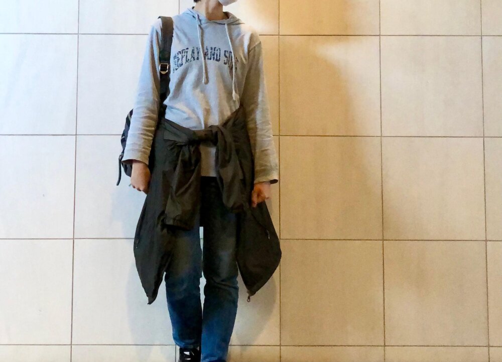 30代ママの運動会カジュアルコーデ Lee