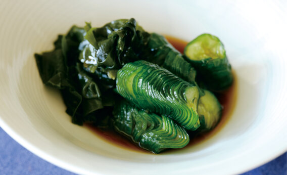 「きゅうりとワカメの酢の物」レシピ／ワタナベマキさん