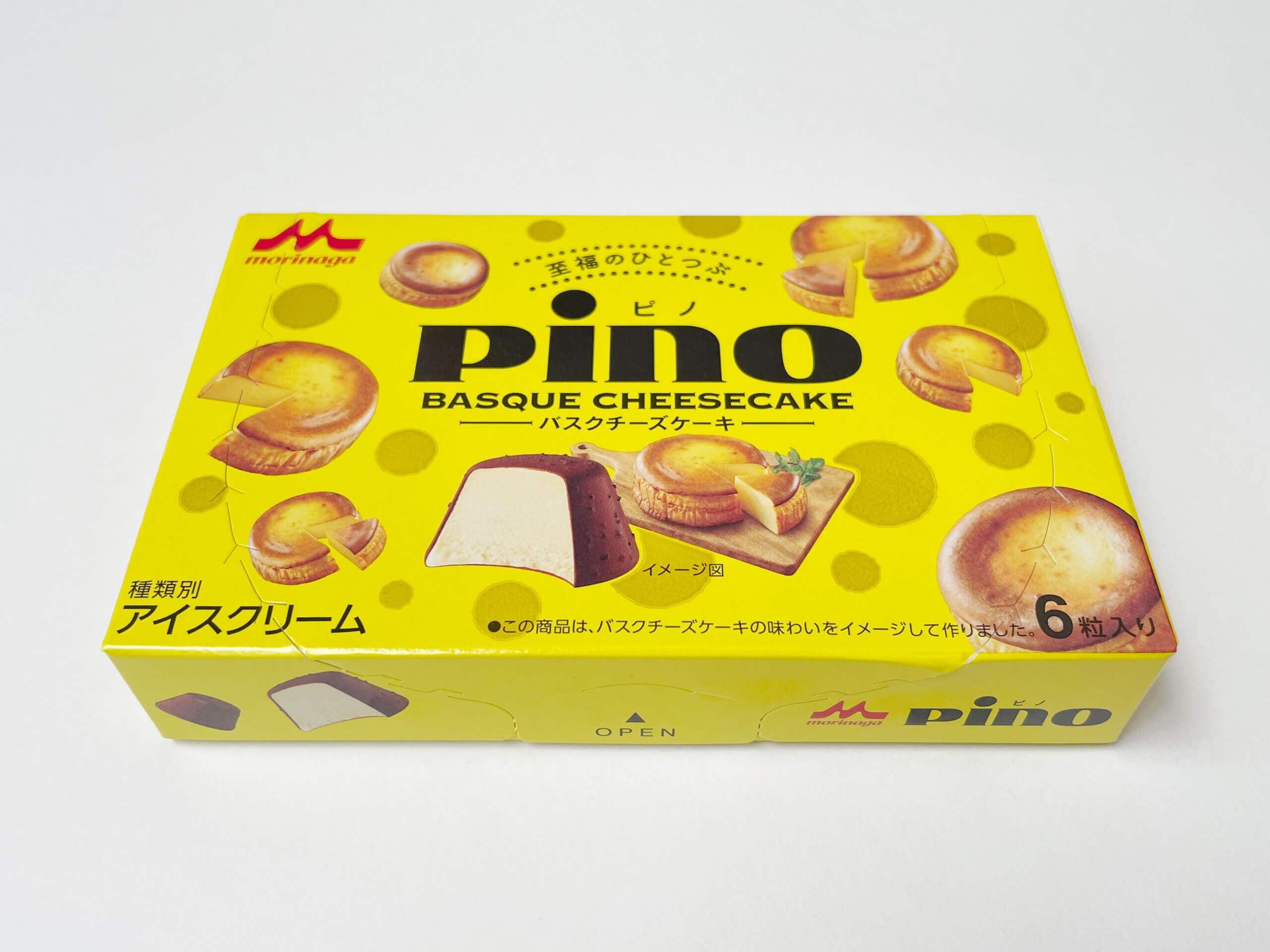 森永ピノ　バスクチーズケーキ