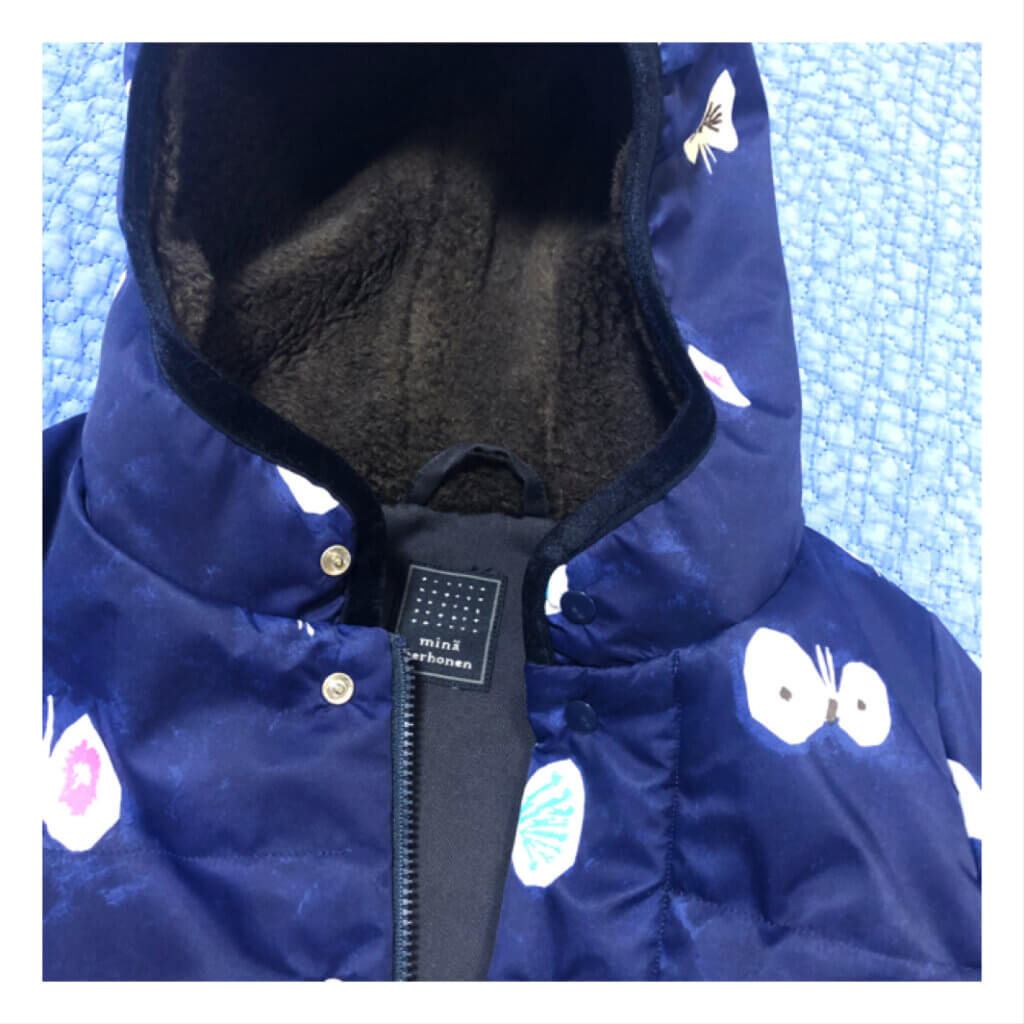 ミナペルホネン キッズ　コート ミナペルホネンのキッズコート！ | LEE