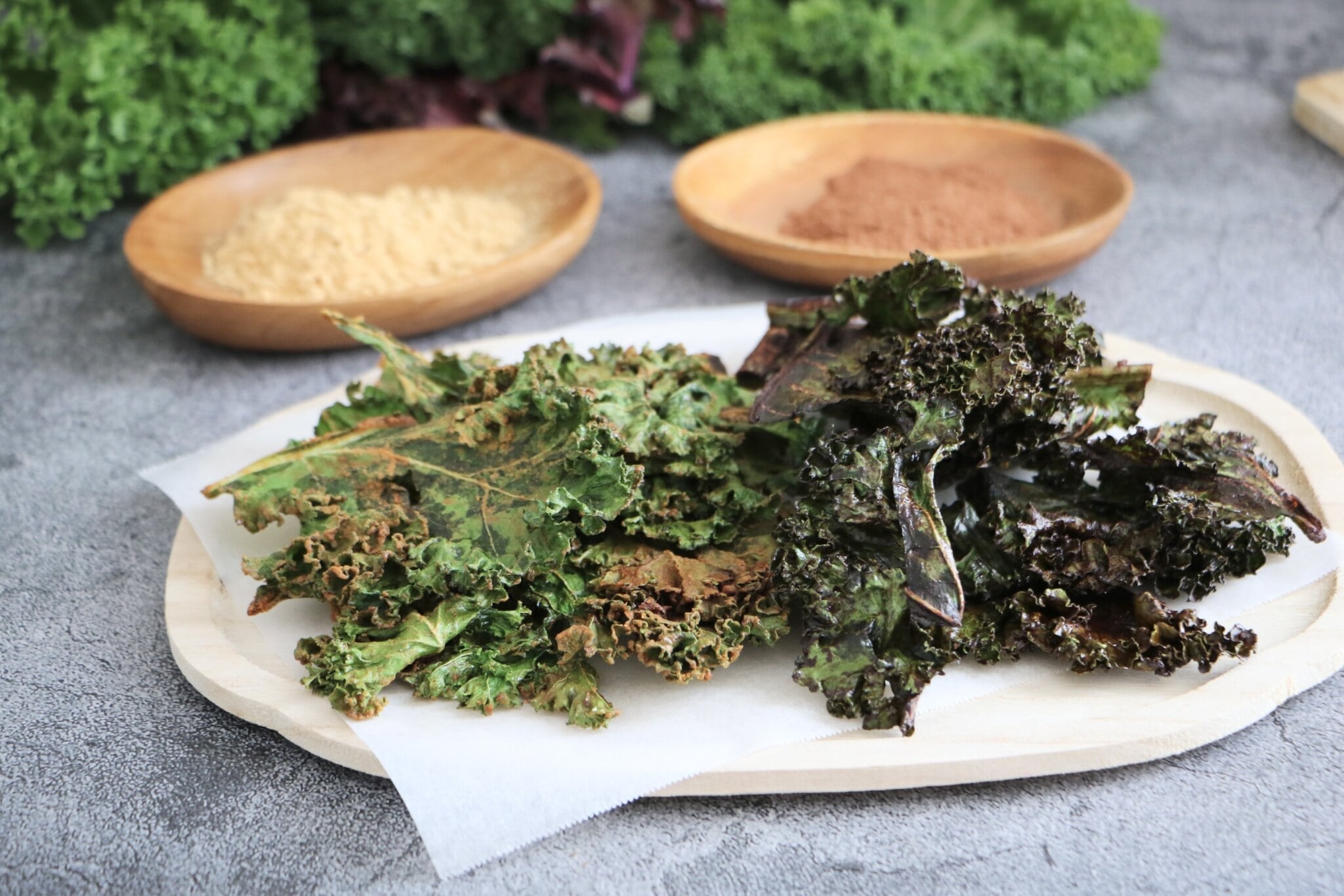 ビートとケールのチップスのレシピ