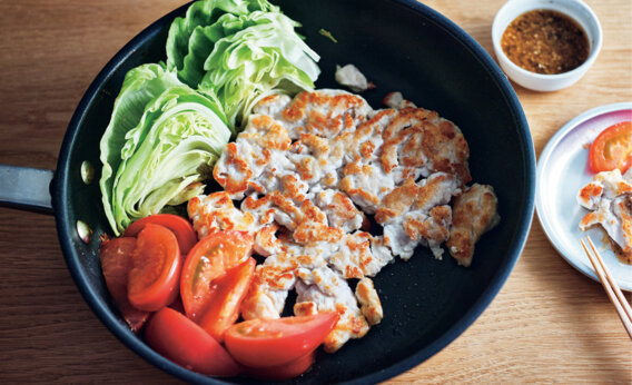 「鶏むねのデカ焼肉 」レシピ／きじまりゅうたさん