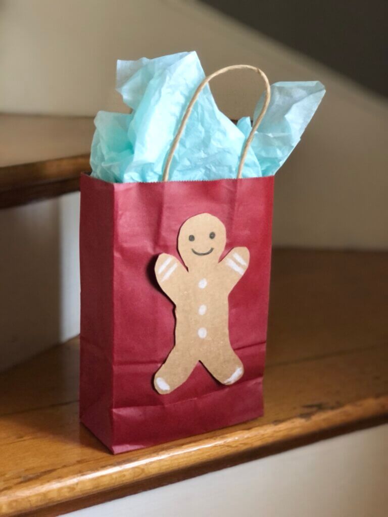 ジンジャーマンクッキー紙袋
