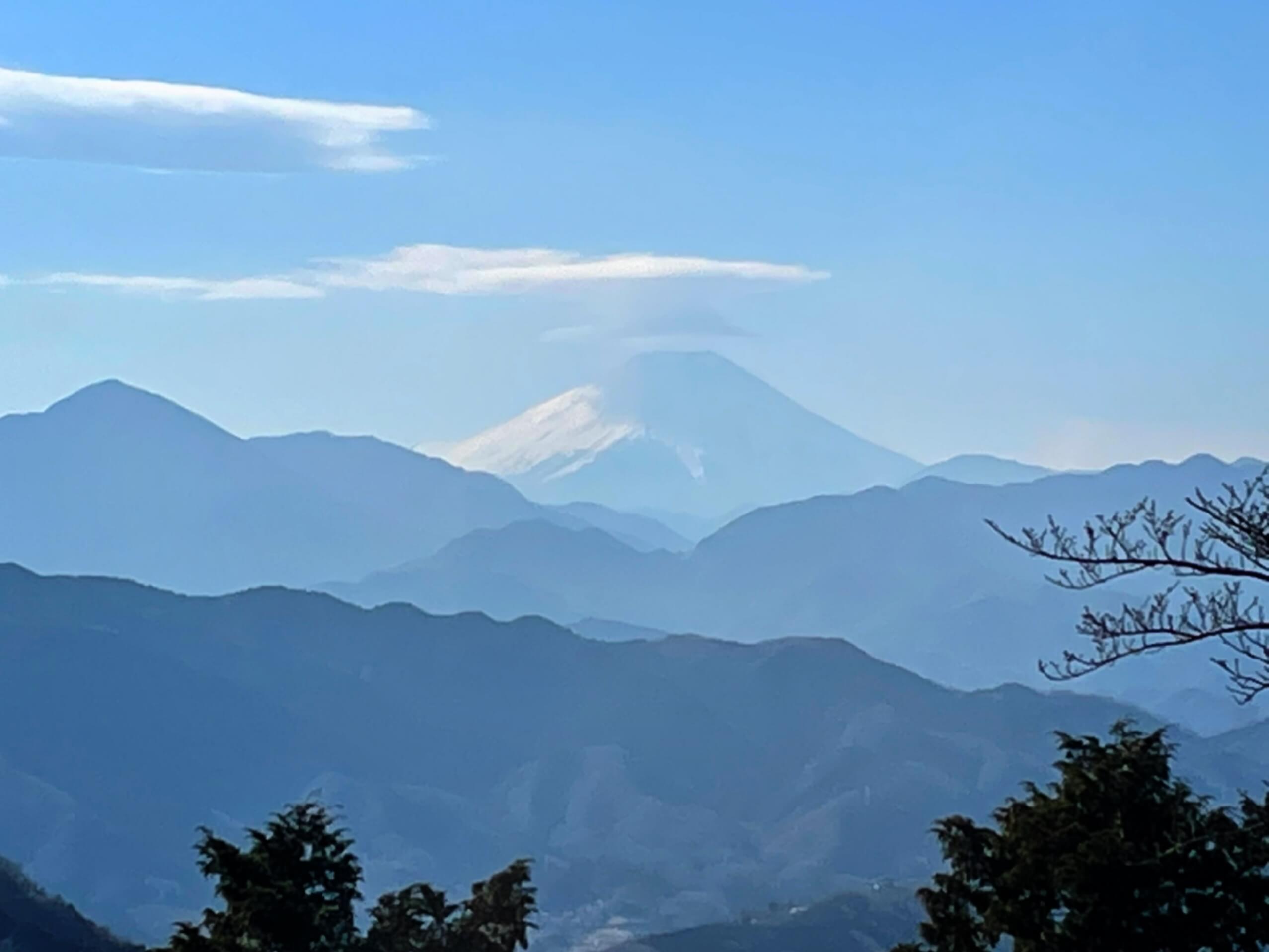 富士山　高尾山　山頂　八王子