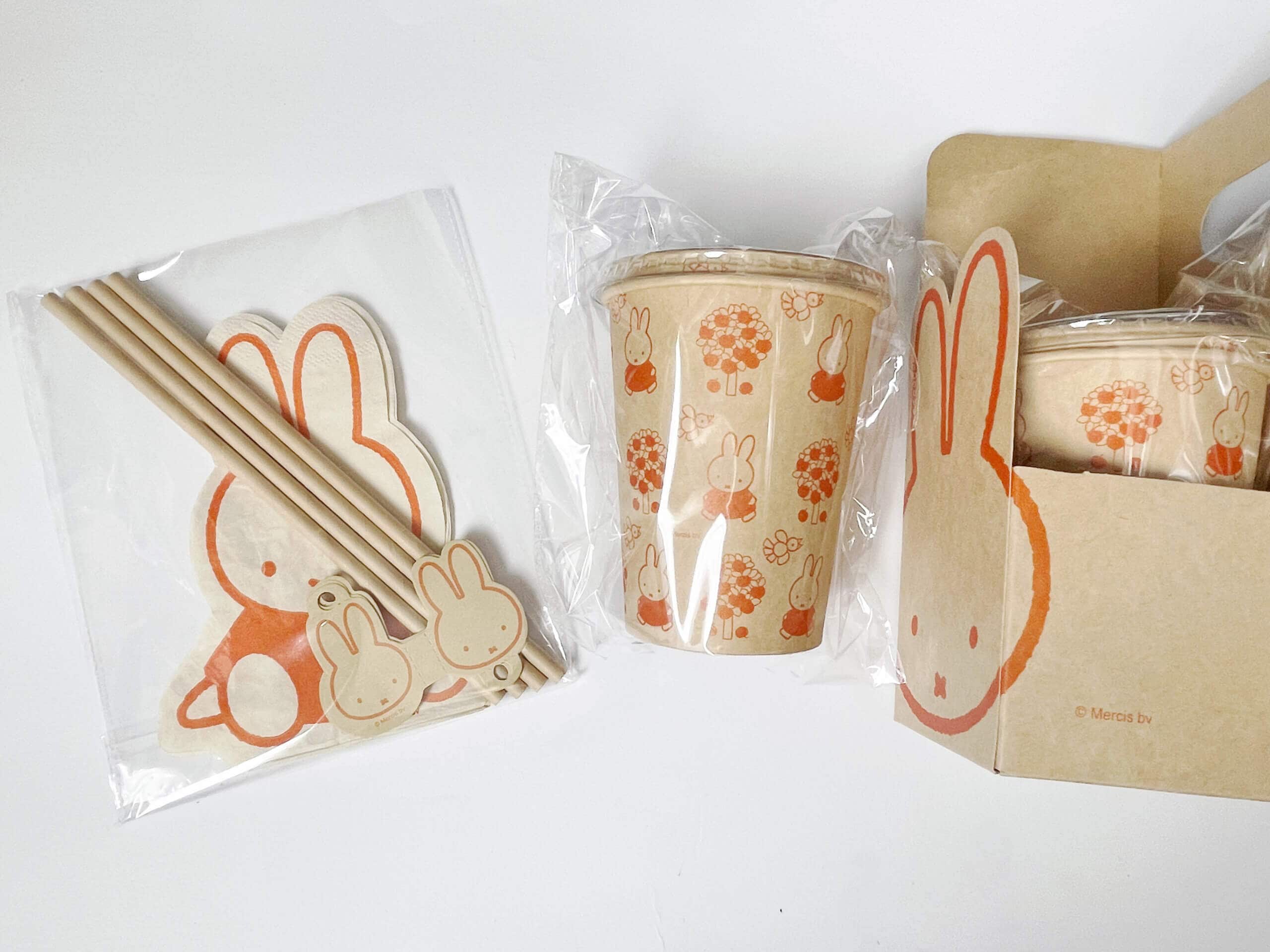 ダイソー　DAISO　スリーピー　THREEPEE　ミッフィー　Miffy　Dick Bruna　ディックブルーナ　パーティーセレクション　ドリンクセット　LEE100人隊　TB　はな　今日のお買い物